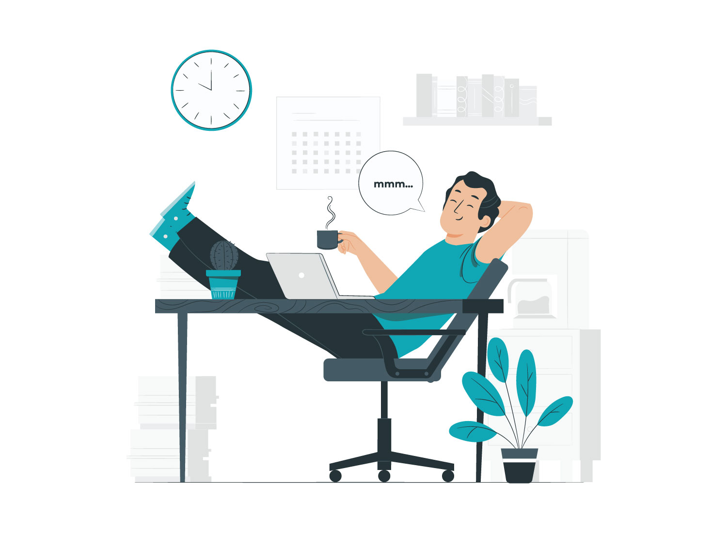 Order Process Illustration